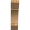 Ekena Millwork Thorton Slat Rough Sawn Bracket, Western Red Cedar, 6"W x 20"D x 24"H BKT06X20X24THR06RWR - alternate 2